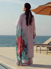 Gulmina Embroidered Lawn 3 Piece Unstitched Suit GM25US D-MUAVE MAGIC